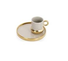 DOLBOVI Acar Porcelain 10687 Posedion 6lı coffee cup Pad Beige mug кружка coffee cup cup 2024 - buy cheap