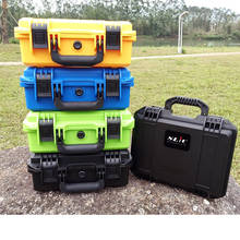 Caja de herramientas multifunción gruesa, equipo de protección de seguridad, cámara SLR, resistente al agua, con espuma 2024 - compra barato