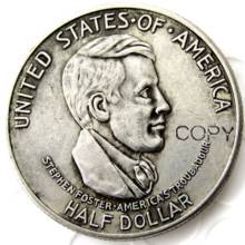 USA 1936 Cincinnati Commemorative Half Dollar Silver Plated Copy Coin 2024 - buy cheap