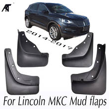 Car Mud Flaps For Lincoln MKC 2014-2017 Mudflaps Splash Guards Mud Flap Mudguards Fender Front Rear Styling Set Molded 2024 - buy cheap