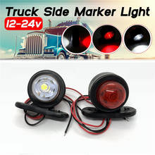 1/2/4 Pcs Red White Corner Side Marker LED Lights Outline Lamp Truck Trailer Van Bus 10-30V 2024 - buy cheap