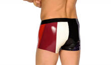 Rubber Gummi Sports loose shorts Latex Schwarz Men's fashion shorts Underwear 2024 - buy cheap