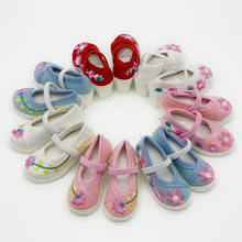 5 Color 7.8cm heels dolls shoes For 16inch 1/3 BJD shoes, sandals fit 60cm SD dolls children Christmas gift 2024 - buy cheap