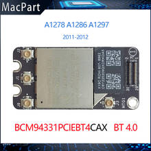 Original WiFi Airport Card BCM94331PCIEBT4CAX Bluetooth 4.0 Wifi Card For Macbook Pro A1278 A1286 A1297 2011 2012 Years 2024 - buy cheap