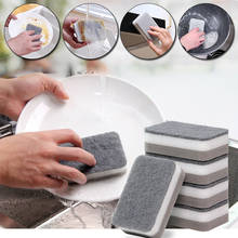 5pcs High-quality Scouring Pad Dish Cloth Cleaning Brush Kitchen Rags Strong Decontamination Dish Towels Cleaning Supplies 2024 - buy cheap