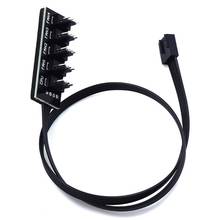 5-Way 4Pin CPU Cooler Case PWM Cooling Fan Power Cable Hub Splitter Adapter Computer Office Supplies 2024 - buy cheap