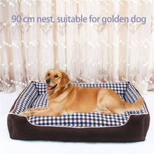 Pet Dog Bed Mats Winter Warming Pet Kennels Bed for Large Dogs Basket House Sofa Detachable and Washable Pet Nest Cat Dog Mats 2024 - buy cheap