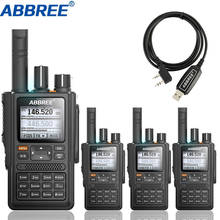 4pcs  ABBREE AR-F8 GPS  High Power 136-520MHz Frequency CTCSS DNS Detection Huge Led Display 10km Long Range Walkie Talkie 2024 - buy cheap