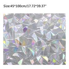 3D Static Decorative Privacy Window Glass Film Sticker Stained Anti UV Self-adhesive Rainbow Stickers Home Decor E7CB 2024 - buy cheap