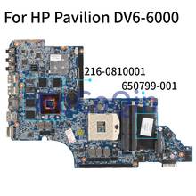 Placa base para portátil HP Pavilion DV6 DV6-6000 HD6770M, 1GB HM65, 650799-001, 650799-501, 216-0810001, DDR3 2024 - compra barato