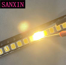 1000 pces smd 2835 branco quente led chip 0.5 w 3 v 150ma 50-55lm ultra brilhante smt montagem em superfície led chip diy lâmpada de diodo emissor de luz