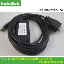 USB-FB-232P0-150 Suitable Fatek FBE USB Port Programming Cable Fatek FBE-MU/MA/MC Series PLC RS232 Port Cable 2024 - buy cheap