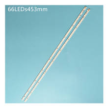 LED Backlight strip for 40AL800 40EL100C V400HJ2-LE2 E187565 V400H2-LE2-TLEM2 TLEM2 V400H2-LE2-TREM2 TREM1 66LED 453mm 2024 - buy cheap
