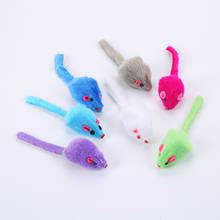 Новый мини смешной ложной Мышь моделирование мышей с писк Шум игрушки для кошек котёнок домашних животных товары для щенков питомцев 2024 - купить недорого