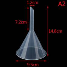 90MM Mouth Dia Laboratory Clear Filter Funnel Plastic Funnels For Perfume Liquid Essential Oil Filling Empty Bottle Packing Tool 2024 - buy cheap