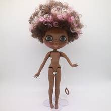 Sin ojos chips cuerpo articulado Nude blyth doll boy body 2024 - compra barato