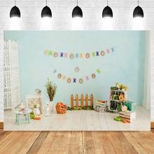 Yeele Easter Spring Eggs Rabbit Carrot Baby Room Interior Photography Backdrop Vinyl Background For Photo Studio Photophone Prop 2024 - buy cheap