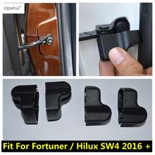 Accesorios para Toyota Fortuner / Hilux SW4 2016-2020, Kit de cubierta de moldura impermeable, para puerta de coche, 4 unids/set 2024 - compra barato