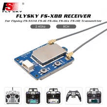 Receptor Flysky FS-X8B 4,0-8,4 V 8CH 2,4G PPM/i-bus AFHDS 2A GFSK FHSS, Compatible con FS-NV14, FS-i6, FS-i6s, FS-i6x 2024 - compra barato