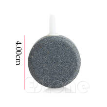 Round Air Stone Disk Bubble Aerator Aquarium Fish Tank Hydroponic Oxygen New 2024 - buy cheap