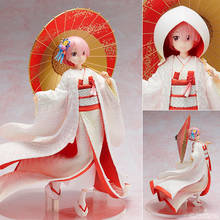 Re:ZERO Starting Life in Another World Ram White Kimono Anime Figure 1/7 PVC Action Figure Toys Collection Doll Gift 2024 - buy cheap