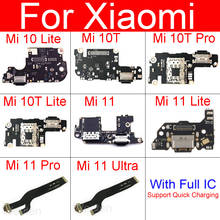 Placa de carregamento USB para Xiaomi Mi 10 Lite 10Lite Porta de carregamento USB Placa de conector Cabo flexível Peças de reposição para reparo 2024 - compre barato