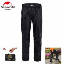 Naturehike Outdoor Camping Hiking double zipper Rain Pants Nylon Waterproof Cycling Pants Fishing Trousers Plus size 2024 - buy cheap
