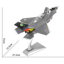 1/72 Alloy American F-35 II Joint Strike Fighter Plane Aircraft Model With Display Stand Table Top Decor 2024 - buy cheap