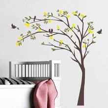 Nordic Simple Style Tree Wall Stickers for Living room Bedroom Nursery Wall Decor Vinyl PVC Wall Decals Art Murals Home Decor 2024 - buy cheap