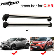 Nova chegada barra transversal barra de trilho telhado rack de teto horizontal para toyota chr C-HR 2017 2018 2019 2020, oe modelo, qualidade iso9001 real 2024 - compre barato