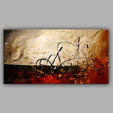 Oil Painting Abstract Style  Modern Wall Art Used For Living Room Hot Abstract Design Canvas Art ups FEDEX ePacket free shipping 2024 - buy cheap