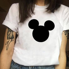 Harajuku T Shirt Mickey Graphic Tees Camiseta Mujer Women Clothes 2019 Black Vintage Tops Tee Shirt Femme Streetwear 2024 - buy cheap