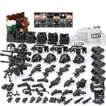 6pcs/lot Military ww2 Soldier SWAT Army Special Forces Team Soldiers Weapons Building Blocks kids toys child bricks 2024 - buy cheap