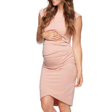 Women's Dresses Summer sleeveless Pregnancy Maternity Dress Pregnancy Maternity Dress Summer Hot Sale Pregnancy Clothes 2021 2024 - buy cheap