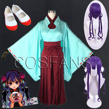 Jibaku shounen hanako-vestido de cosplay japonês para halloween, roupa feminina, estilo kimono 2024 - compre barato