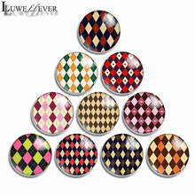 12mm 10mm 16mm 20mm 25mm 30mm 521 Mix Round Glass Cabochon Jewelry Finding 18mm Snap Button Charm Bracelet 2024 - buy cheap