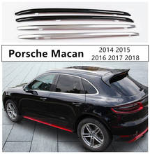 Roof Racks Luggage Rack Bar For Porsche Macan 2014 2015 2016 2017 2018 High Quality Aluminium Alloy Car Modification Accessories 2024 - buy cheap