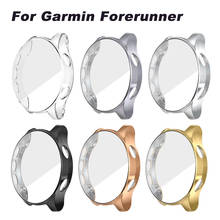 Мягкий ударопрочный чехол из ТПУ для часов Garmin Forerunner 935, гибкий полноразмерный защитный чехол, тонкий легкий бампер, оболочка, аксессуары 2024 - купить недорого