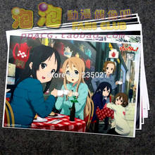 8 pcs/set Anime K-ON!! poster Hirasawa Yui Akiyama Mio Tainaka Ritsu wall pictures for living room A3 Film posters gifts 2024 - buy cheap
