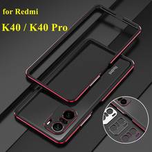 capa fundas Aluminum Bumper Luxury aluminum Phone Case for Xiaomi Redmi K40 Pro / Xiaomi Poco F3 metal frame + Camera Protection 2024 - buy cheap