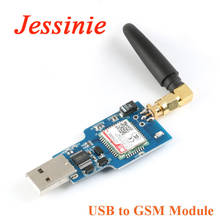 USB to GSM Module Quad-band GSM GPRS SIM800 SIM800C Module for Wireless Bluetooth-compatible SMS Messaging With Antenna 2024 - buy cheap