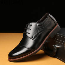 Zapatos Oxford formales de talla grande para hombre, zapatos de diseñador de cuero, zapatos italianos de vestir para oficina, coiffee Buty Meskie 2024 - compra barato