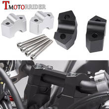 Aluminum Handlebar Riser Clamp Mount 20mm Handle bar Bracket Kit Extend Adapter for Kawasaki Z250 Z300 Z800 Z 250 Z 300 Z 800 2024 - buy cheap