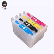 Printer Partner refillable empty cartridge with auto  chip T1381 T1382 T1383 T1384 for epson Workforce 320 630 633 435 printer 2024 - buy cheap