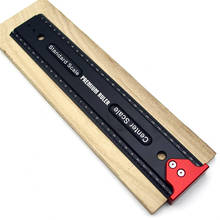 Aluminum Alloy Precison Ruler w/ Hook Stop,Center Finder Scribing Ruler Woodworking T-shaped Crossed Line Marking Gauge 2024 - buy cheap