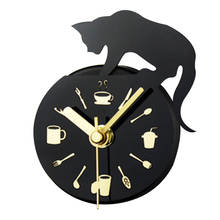 Reloj de cocina con imán de succión, Mini gatito encantador, creativo, D1 2024 - compra barato