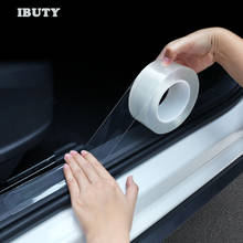 Pegatina transparente Nano para puerta de coche, Tira protectora para embellecedor de maletero, XC90 para Volvo, 2015, 2016, 2018, 2019, 2020, 2021 2024 - compra barato