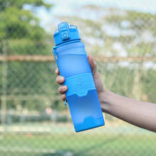 ZORRI Water Bottle Protein Shaker Portable Motion Sports Water Bottle Bpa Free Plastic For Sports Camping Hiking Gourde 400ml 2024 - buy cheap