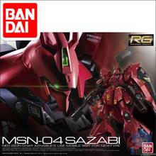 Japaness Bandai Original Gundam Model RG 1/144 MSN-04 SAZABI  Japanese Model  Mobile Suit Assemble Model Action Figures 2024 - buy cheap