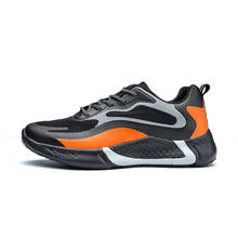 Tênis de corrida masculino luminoso com refletores 3m, calçado esportivo respirável para corrida e caminhada ao ar livre 2024 - compre barato